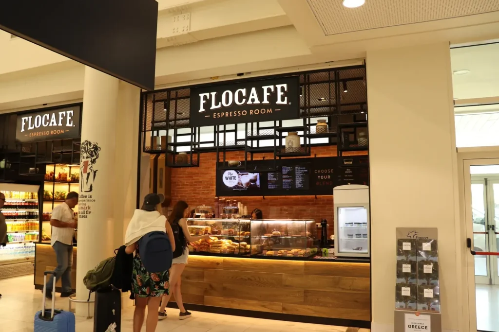 Flocafé Espresso Room at Chania Airport