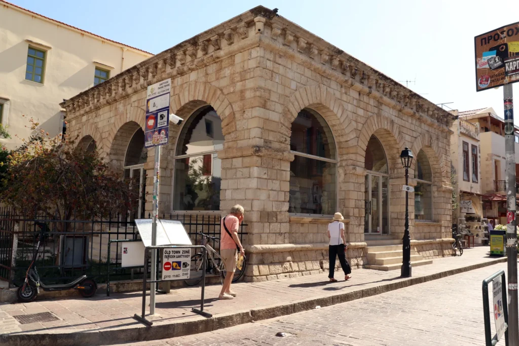 Historic Venetian Loggia in Rethymno Old Town