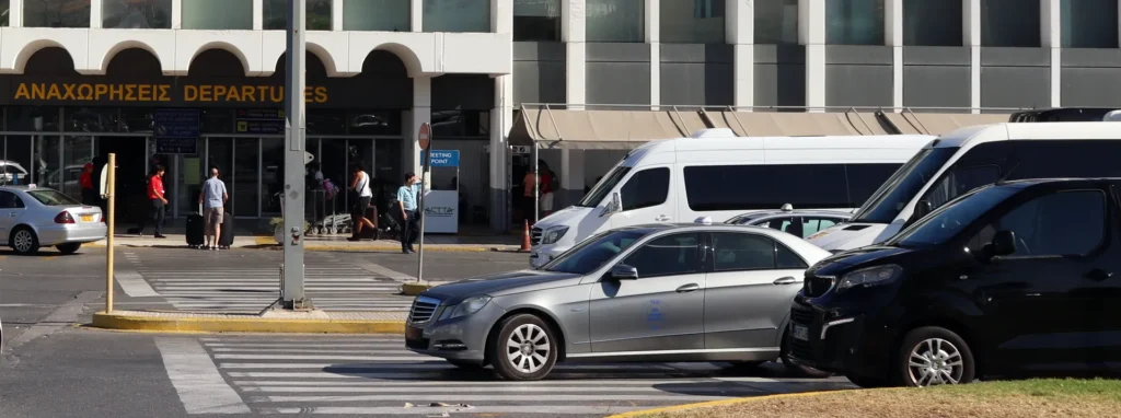 Heraklion International Airport in Crete for taxi app airport transfers