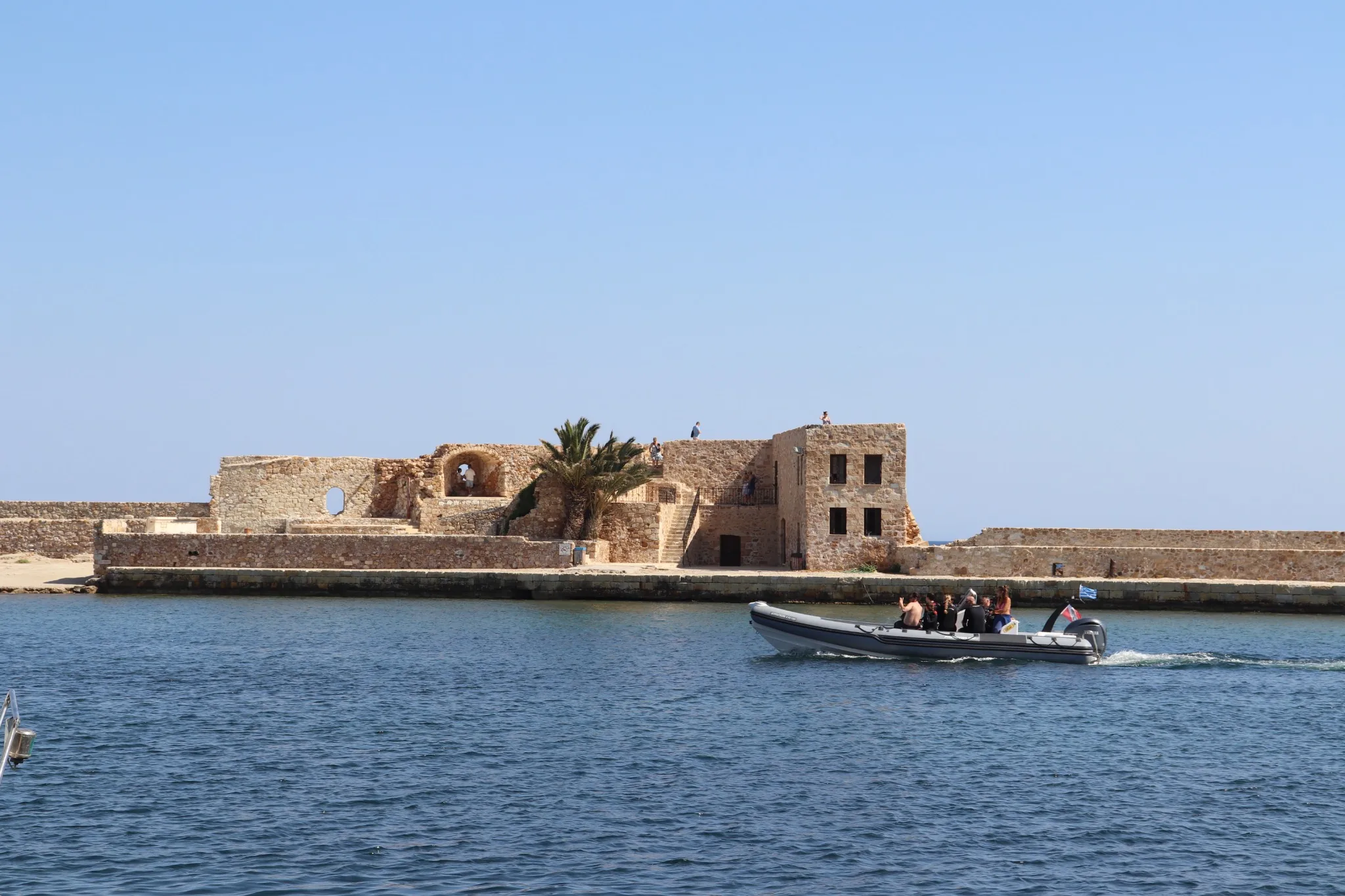 Firkas Fortress in Chania Old Town Firkas Fortress beside the Venetian Harbour in Chania Old Town